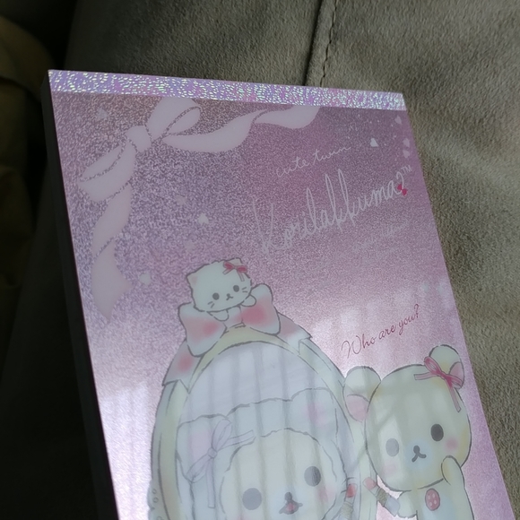 San-X Korilakkuma in the Mirror medium memo pad - Pink - Picture 2 of 6